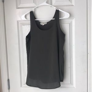 Army green tank top